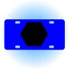 Copy of Personalized 3 X 6 Heavy Duty Acrylic / Plastic License Plate Thumbnail