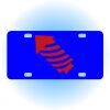 Copy of Personalized 3 X 6 Heavy Duty Acrylic / Plastic License Plate Thumbnail