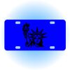 Copy of Personalized 3 X 6 Heavy Duty Acrylic / Plastic License Plate Thumbnail