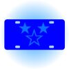 Copy of Personalized 3 X 6 Heavy Duty Acrylic / Plastic License Plate Thumbnail
