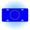 Copy of Personalized 3 X 6 Heavy Duty Acrylic / Plastic License Plate Thumbnail