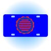 Copy of Personalized 3 X 6 Heavy Duty Acrylic / Plastic License Plate Thumbnail