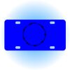 Copy of Personalized 3 X 6 Heavy Duty Acrylic / Plastic License Plate Thumbnail