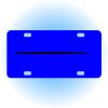 Copy of Personalized 3 X 6 Heavy Duty Acrylic / Plastic License Plate Thumbnail