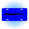 Copy of Personalized 3 X 6 Heavy Duty Acrylic / Plastic License Plate Thumbnail