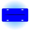 Copy of Personalized 3 X 6 Heavy Duty Acrylic / Plastic License Plate Thumbnail