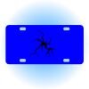 Copy of Personalized 3 X 6 Heavy Duty Acrylic / Plastic License Plate Thumbnail