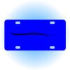 Copy of Personalized 3 X 6 Heavy Duty Acrylic / Plastic License Plate Thumbnail