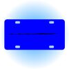 Copy of Personalized 3 X 6 Heavy Duty Acrylic / Plastic License Plate Thumbnail