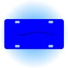 Copy of Personalized 3 X 6 Heavy Duty Acrylic / Plastic License Plate Thumbnail