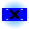 Copy of Personalized 3 X 6 Heavy Duty Acrylic / Plastic License Plate Thumbnail