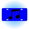Copy of Personalized 3 X 6 Heavy Duty Acrylic / Plastic License Plate Thumbnail