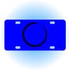 Copy of Personalized 3 X 6 Heavy Duty Acrylic / Plastic License Plate Thumbnail