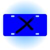 Copy of Personalized 3 X 6 Heavy Duty Acrylic / Plastic License Plate Thumbnail
