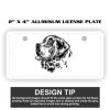 2" X 4" Aluminum License Plate  Thumbnail