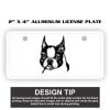 2" X 4" Aluminum License Plate  Thumbnail
