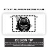 2" X 4" Aluminum License Plate  Thumbnail