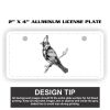 2" X 4" Aluminum License Plate  Thumbnail