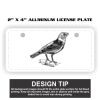 2" X 4" Aluminum License Plate  Thumbnail