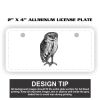 2" X 4" Aluminum License Plate  Thumbnail