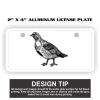 2" X 4" Aluminum License Plate  Thumbnail