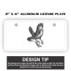 2" X 4" Aluminum License Plate  Thumbnail