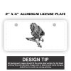 2" X 4" Aluminum License Plate  Thumbnail