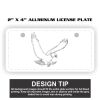 2" X 4" Aluminum License Plate  Thumbnail