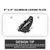 2" X 4" Aluminum License Plate  Thumbnail