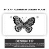 2" X 4" Aluminum License Plate  Thumbnail