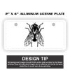2" X 4" Aluminum License Plate  Thumbnail