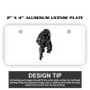 2" X 4" Aluminum License Plate  Thumbnail