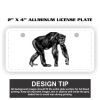 2" X 4" Aluminum License Plate  Thumbnail
