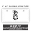 2" X 4" Aluminum License Plate  Thumbnail