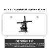 2" X 4" Aluminum License Plate  Thumbnail