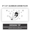 2" X 4" Aluminum License Plate  Thumbnail