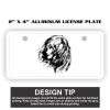 2" X 4" Aluminum License Plate  Thumbnail