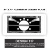 2" X 4" Aluminum License Plate  Thumbnail