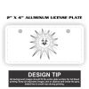 2" X 4" Aluminum License Plate  Thumbnail