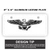 2" X 4" Aluminum License Plate  Thumbnail