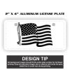 2" X 4" Aluminum License Plate  Thumbnail