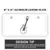 2" X 4" Aluminum License Plate  Thumbnail
