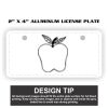 2" X 4" Aluminum License Plate  Thumbnail