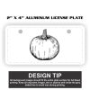 2" X 4" Aluminum License Plate  Thumbnail