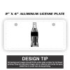 2" X 4" Aluminum License Plate  Thumbnail