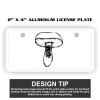 2" X 4" Aluminum License Plate  Thumbnail