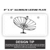 2" X 4" Aluminum License Plate  Thumbnail