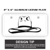 2" X 4" Aluminum License Plate  Thumbnail