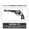 2" X 4" Aluminum License Plate  Thumbnail