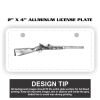 2" X 4" Aluminum License Plate  Thumbnail